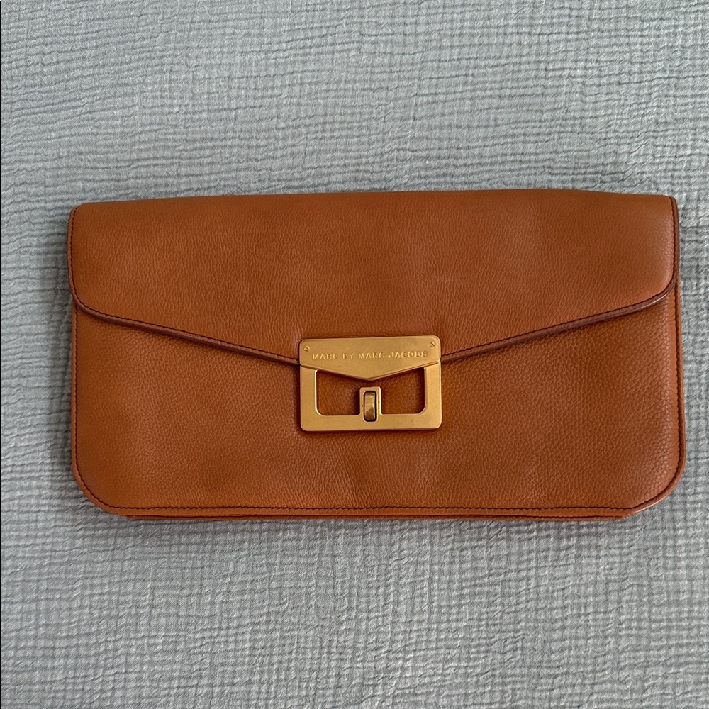 Marc Jacobs Tan Clutch